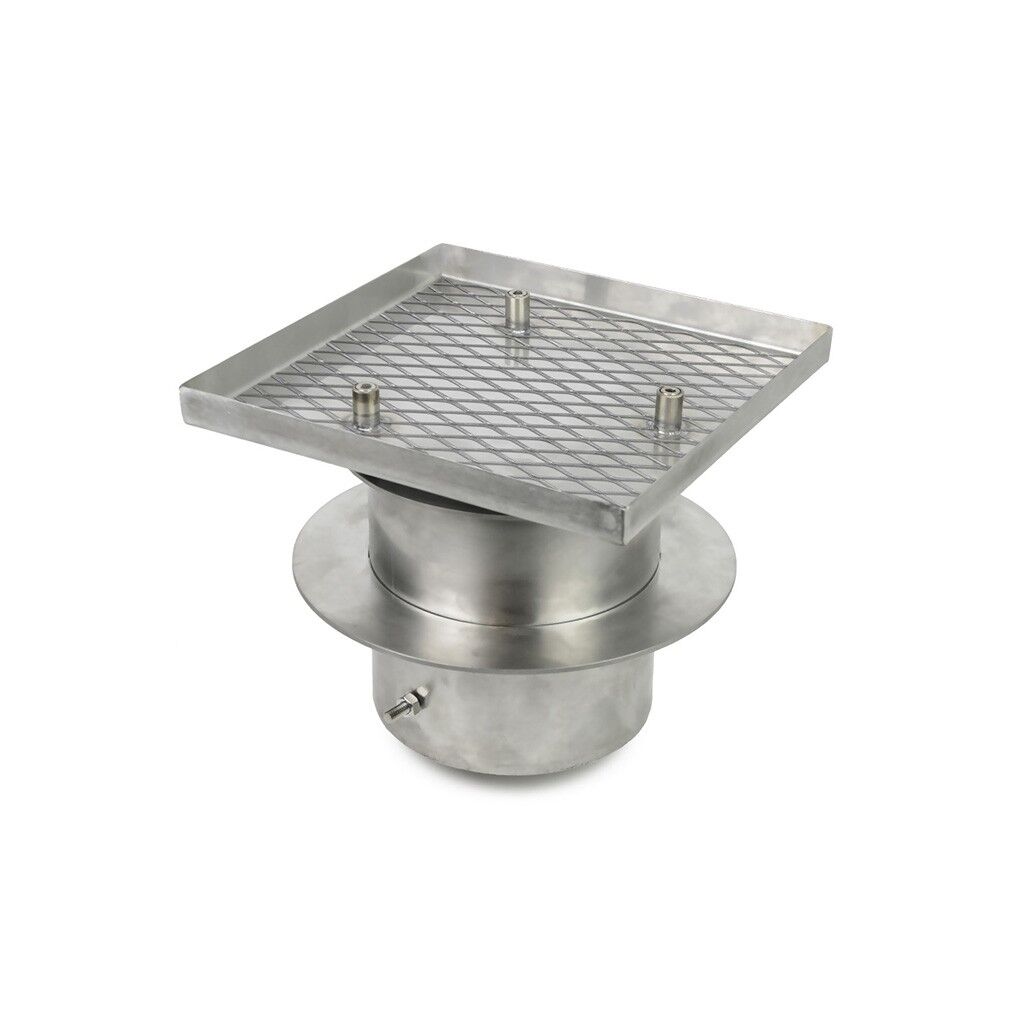 Crystal | DSS Series - Suction Drain DSS070 PRODUCT SS SQ TOP 01
